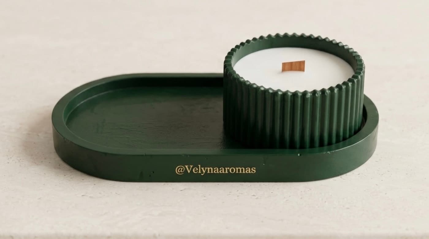 Vela Assinatura Verde
